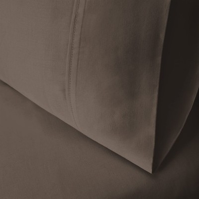 Superior 100% Egyptian Cotton 400 Thread Count Solid 2-Piece Standard, Gray 