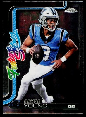 2025 Topps Chrome Bryce Young Future Stars Carolina Panthers #FS-17