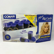 Vintage Conair More Big Curls Volume Hairsetter 1 Rollers Tested Works