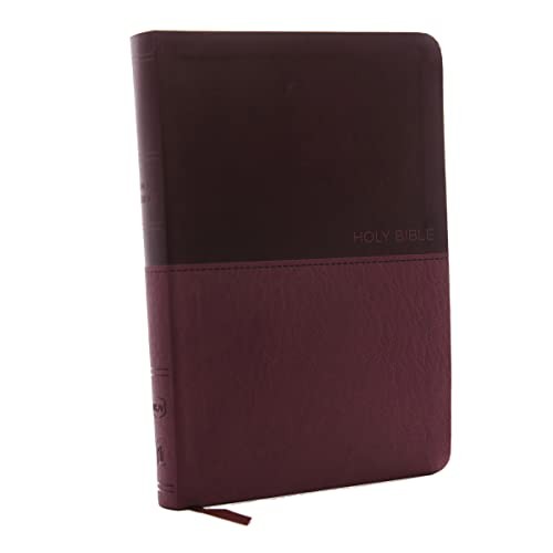 NKJV, Value Thinline Bible, Large Print, Burgundy Leathersoft, Red Letter, - Image 4