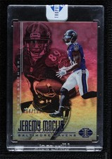 2017 Illusions Trophy Collection Blue /100 Jeremy Maclin Steve Smith Sr #79 17b2