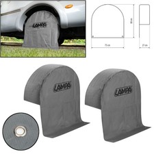 Radabdeckung Radschutzh&uuml;lle Reifenabdeckung 2er Set Wohnwagen Caravan Camping