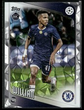 2025-26 Topps UEFA Soccer Estêvão Willian #66 Diamante RC Rookie