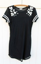 Sporty Jersey Shirt Dress Medium – Street Style, Casual Chic