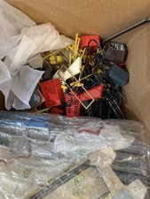 Tyco Electric Train Set Cars Tracks Trees Of Track UNTESTED FOR PARTS