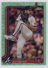 2025 Topps Chrome Logofractor Edition Aqua Refractor 3/199 Spencer Strider 0lj0