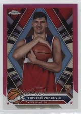 2023-24 Topps Chrome Pink Refractor Tristan Vukcevic #114 1i1l