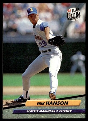 1992 Ultra Erik Hanson Seattle Mariners #124