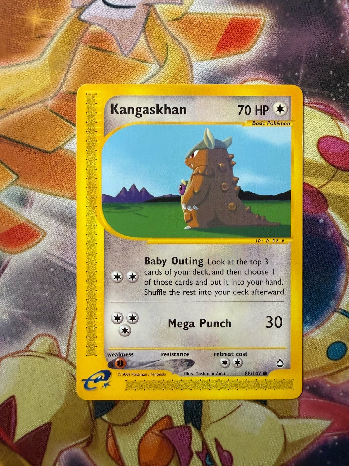 Kangaskhan 88/147 Aquapolis Pokemon Card NM