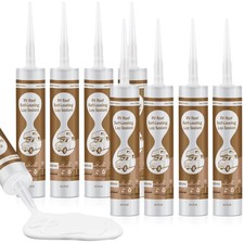 RV Roof Lap Sealant Self-Leveling, 8 Pack RV Roof Sealant White, Camper roof ...