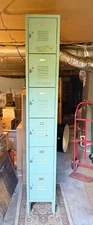 Vintage Penco Products 6 Tier Metal Box Lockers