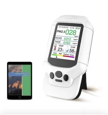Air Quality Monitor, Formaldehyde Detector, Temperature & Humidity Meter