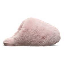 Bearpaw Silkie Women's Plush Faux Fur Slippers Blush - 10 Medium