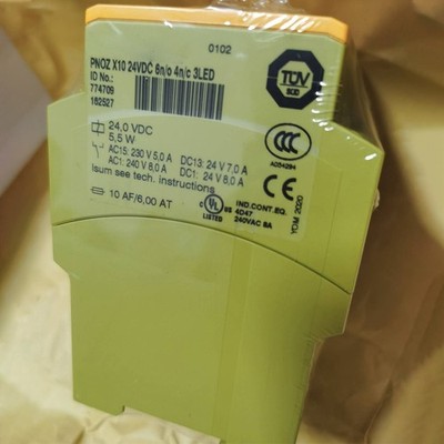24V PNOZ X10 774709 Safety Relay For PILZ