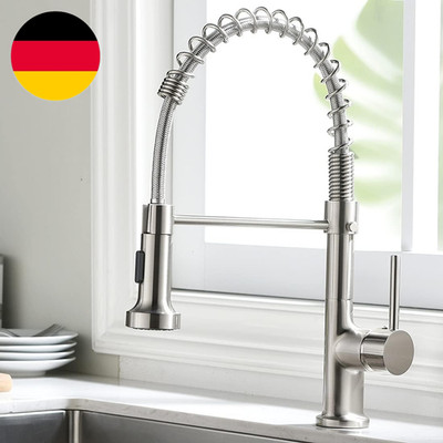 AIMADI Wasserhahn Küche Ausziehbar,Küchenarmatur 360° Drehbar,Einhebelmischer Mi