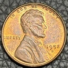 1952-D Lincoln Cent • *TONED* BU to Almost Uncirculated • Denver Mint • Semi-Key