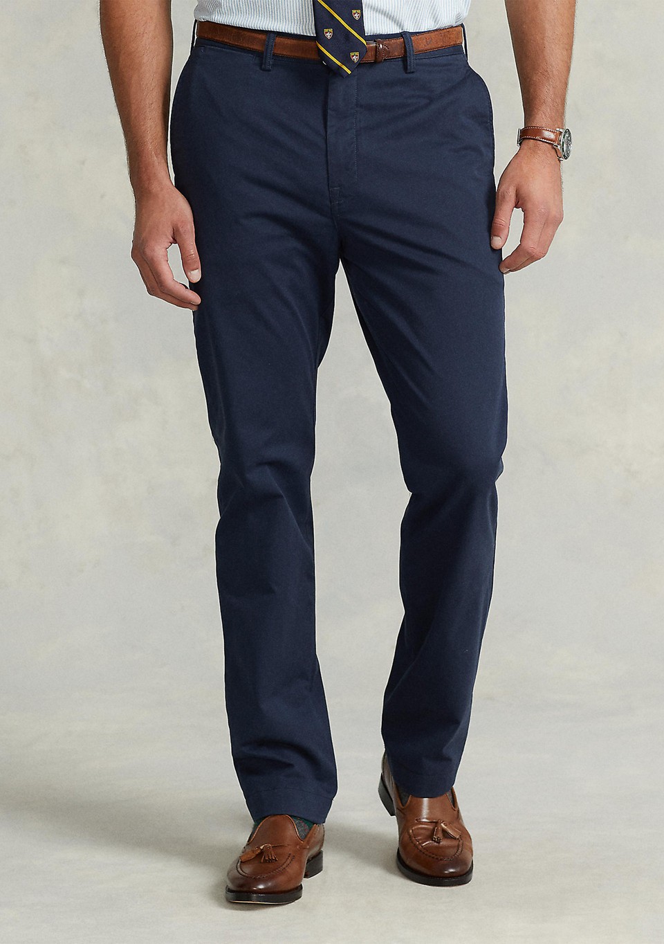 Polo Ralph Lauren Mens Stretch Classic Fit Pants in Navy Size 40T X 36 14490₽
