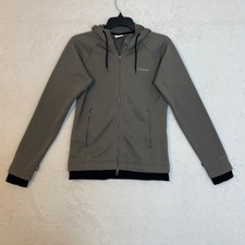 Columbia Omni Shield Full Zip Hoodie Fleece Lined Gray Size S