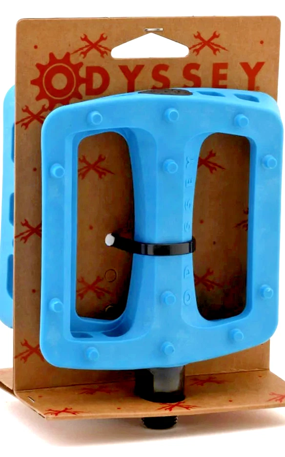 Pedales Odyssey Ocean Blue Twisted Pro 9/16 PC Foto 3 de 3