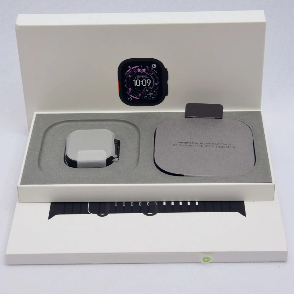 Apple Watch Ultra 3 GPS & LTE 49mm Smartwatch with Black Ocean - New - Image 2 of 4
