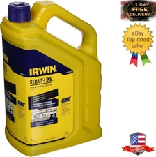 Tools STRAIT-LINE Permanent Staining Marking Chalk, Indigo Blue, 4 Lb