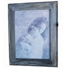 Christian Mother Child Psalm 23 Framed Wall Art Nursery Scripture Decor
