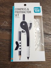 Pen Gear Compass Protractor Set 12 Circles Measures INCH/CM NEW WITH TAGS