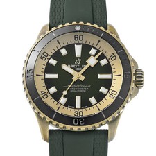BREITLING Superocean Automatic 42 N17375201L1S1 Green Men's Used Watch #10116