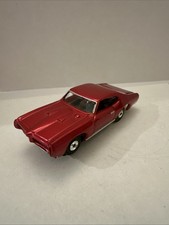 MODEL MOTORING Pontiac GTO 67 68 69 Red Slot Car