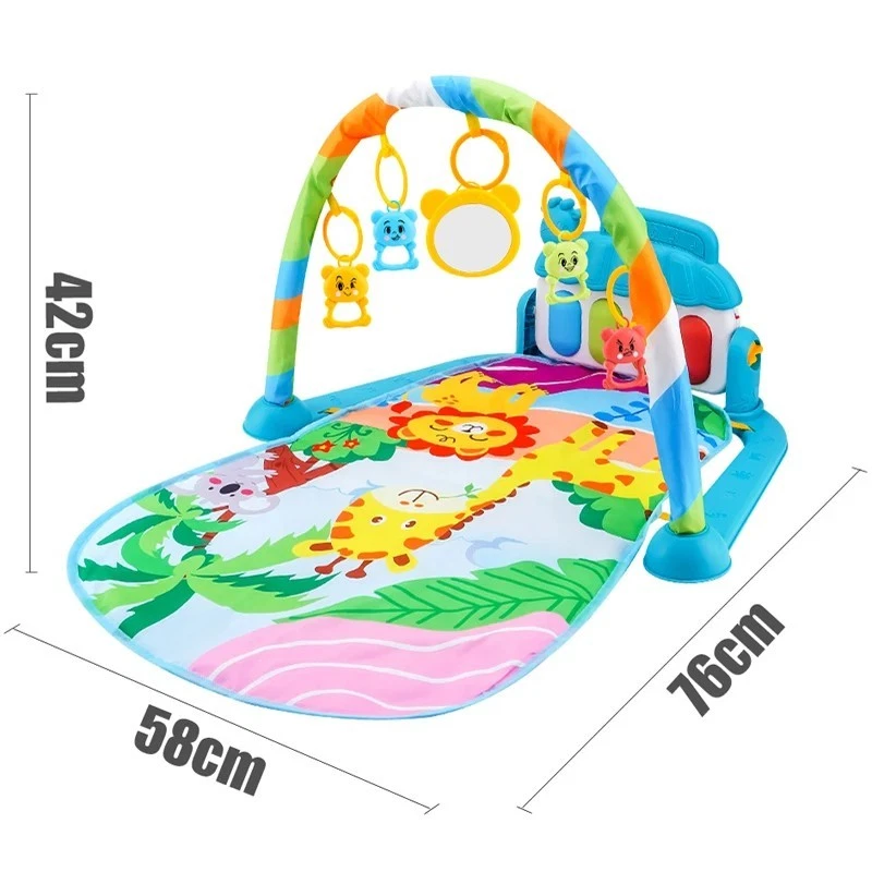 Baby Music Activity Gym Play Mat Piano Crawling Mat Tummy Time 0-36 Months
Opens in a new window or