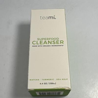 Teami Blends SUPERFOOD CLEANSER 4.4 oz/ 130 mL Facial Cleanser New Sealed
