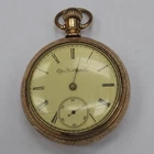 Elgin 75 G.M. Wheeler 18s 15j 1891 PW Keystone Gold Fill Fancy Case [046WEB]