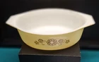 Vintage Pyrex 1973  # 043 Kim Chee Pattern Oval Dish
