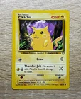 Wizards of the Coast Pokemon TCG Base Set Pikachu 58/102 E3 Stamped