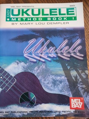 EINFACHE UKULELE METHODE BUCH 1 - TABULATUR, AKKORDE + STANDARD - MEL BAY - PORTOFREI - GC