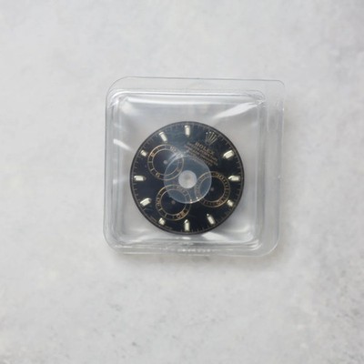 NEU Rolex Daytona 116503 116508 116518 116523 Schwarzes Zifferblatt Chrom Blister