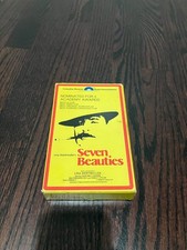 Lina Wertmuller's Seven Beauties Betamax, 1980, RARE, Columbia Pictures