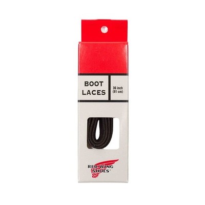 Red Wing Waxed Round Laces, ShoeLaces Round 2,5 mm, 36 Zoll