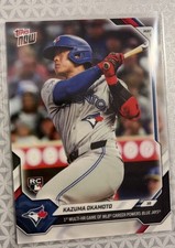 2026 Topps Now MLB #150 Kazuma Okamoto RC Toronto Blue Jays /2747- In Hand
