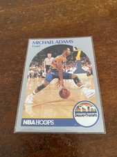 1990-91 NBA Hoops - Michael Adams #91 - FREE SHIPPING