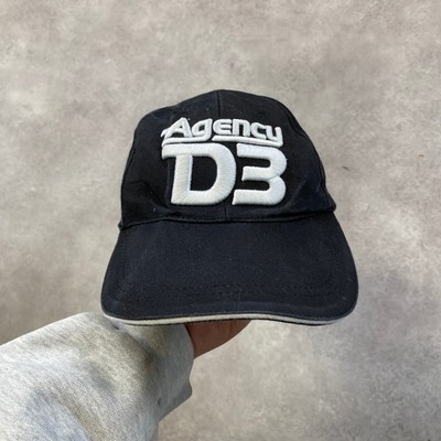 Agency D3 Baseballkappe Herren Einheitsgröße bestickt verstellbarer Riemen...