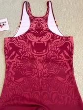 Allison Wildcats Chromagear Collegiate Cut Wrestling Singlet Men's Large, NWT