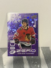Frank Nazar 2024-25 Upper Deck Ice Hockey Sub Zero Rookie /699 #SZ-FN RC