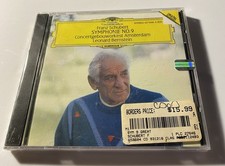 LEONARD BERNSTEIN / SCHUBERT SYMPHONY NO. 9 CD 1989 DEUTSCHE GRAMMOPHON New.