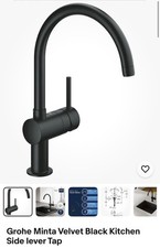 Grohe Minta Black Mixer Tap 