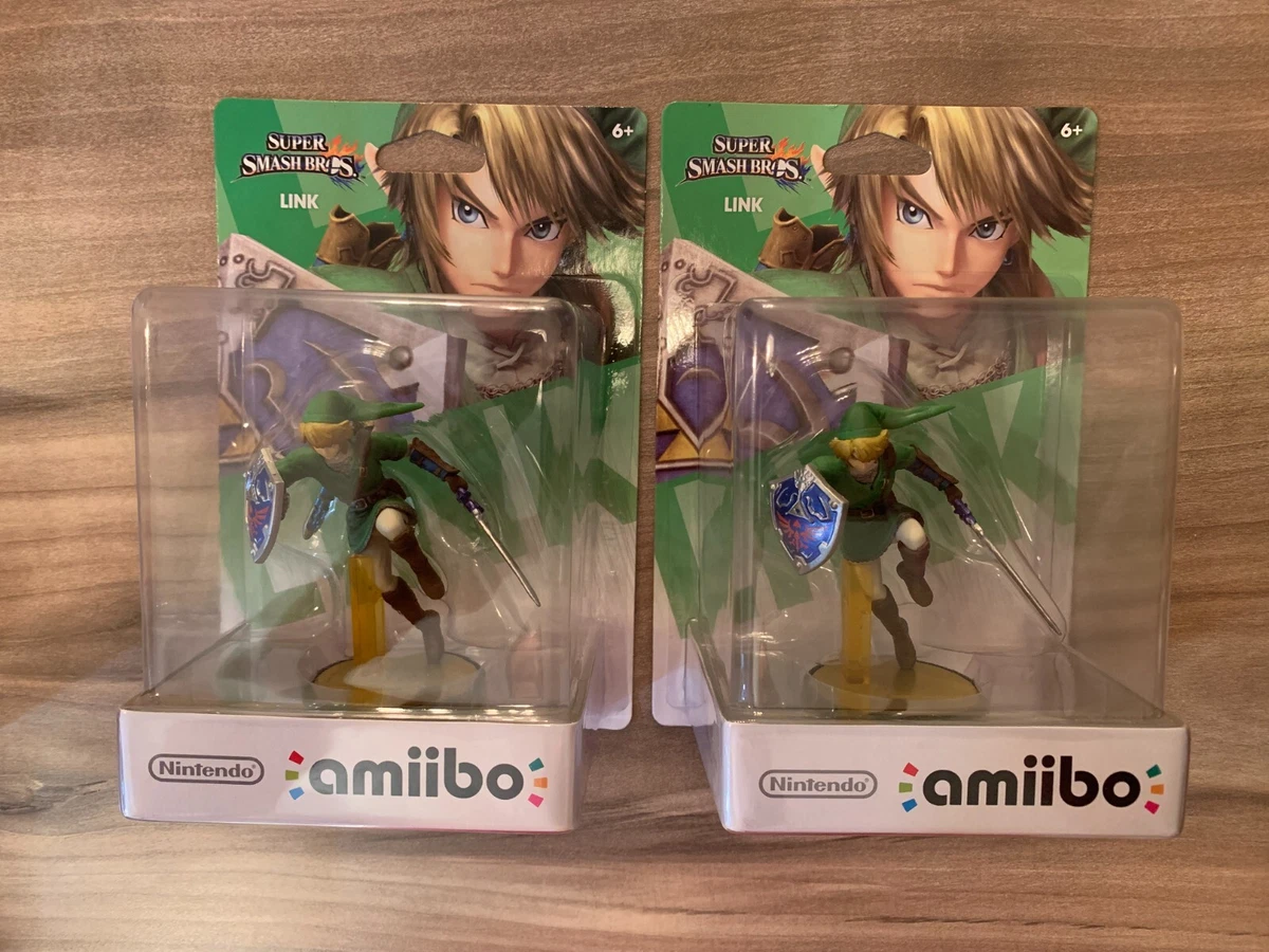 Amiibo LINK Super Smash bros. Toy Figure Nintendo Brand NEW Sealed