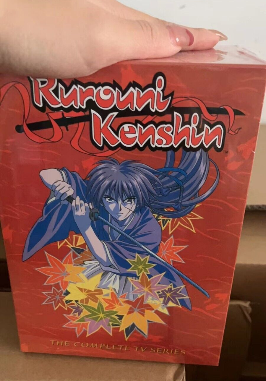 DVD Samurai Rurouni Kenshin COMPLETE Series + Movies + 2 OVA + Live Action  Movie