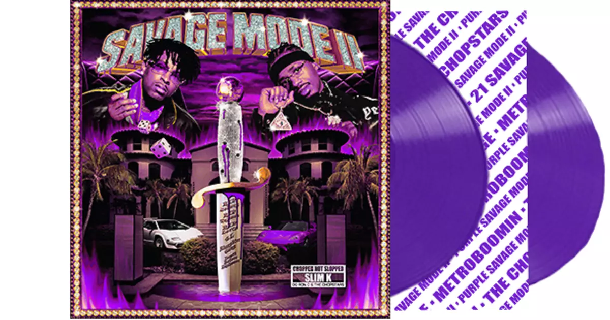 DJ Slim K, 21 Savage & Metro Boomin ‎Savage Mode II Purple Colored