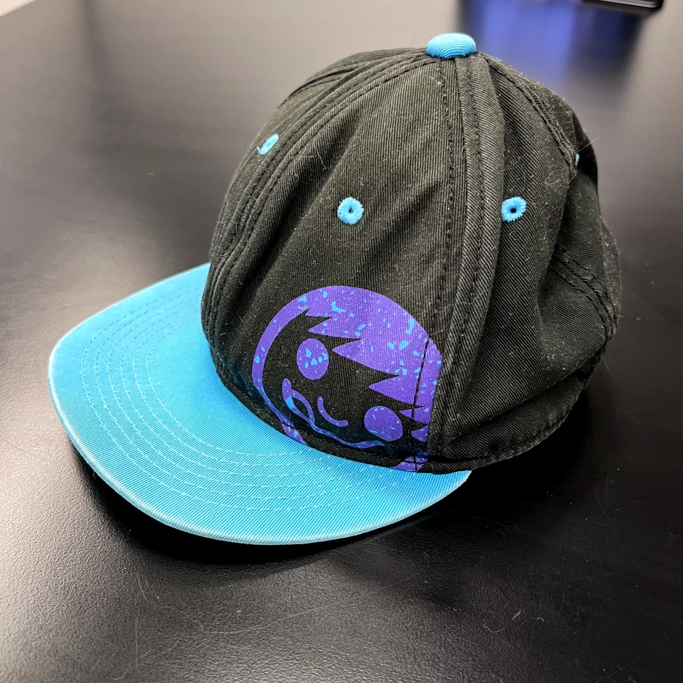 NEFF Gorra Juvenil Snap Back Patinador Snowboard Azul Negro Lavable CA Ajustable Foto 2 de 4