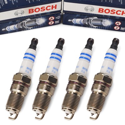 Bosch FR8NII35T Candela Di Accensione Doppio Platino - 1 Pezzo - Ricambio Auto Di Alta Qualità - Tecnologia Tedesca